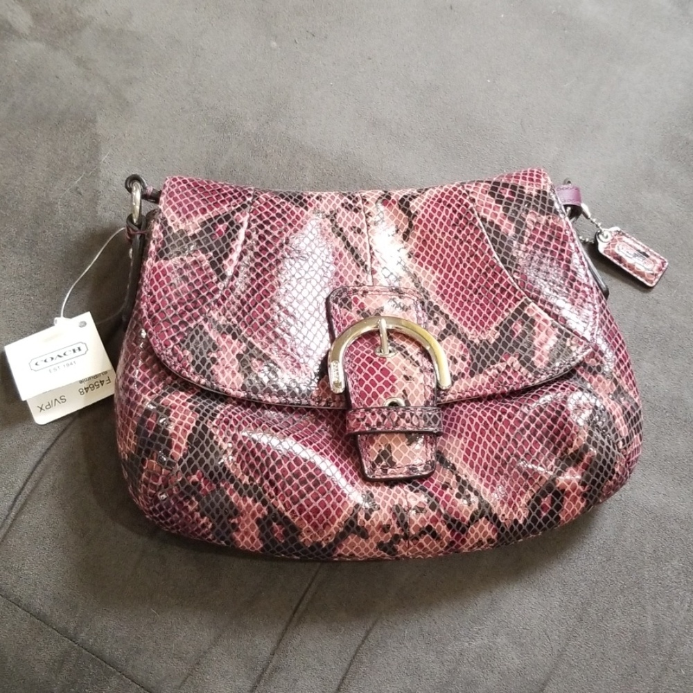 Coach Crossbody in Purple